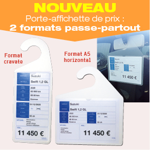 Porte-affichette de prix